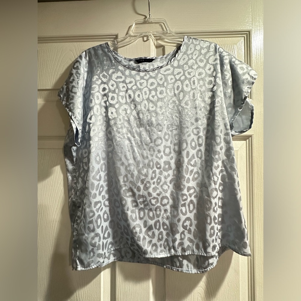 SHEIN Cheetah Print Top
